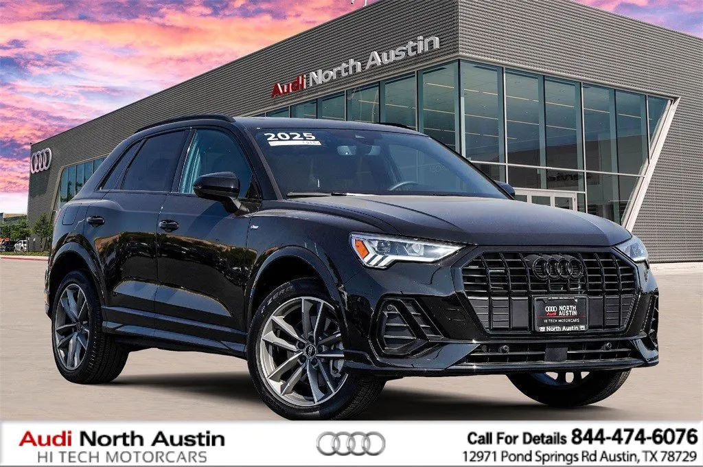 Black 2025 Audi Q3 S line Premium for sale in Austin, TX