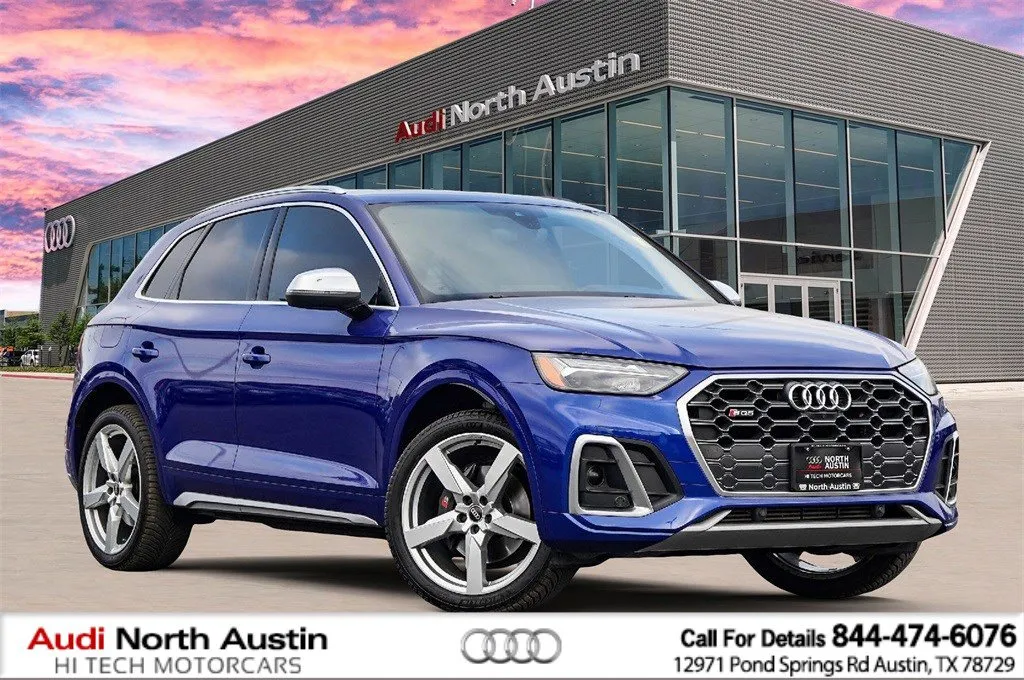 Blue 2022 Audi SQ5 Premium Plus for sale in Austin, TX