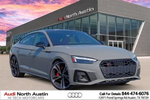 Gray 2022 Audi S5 Sportback Premium Plus for sale in Austin, TX