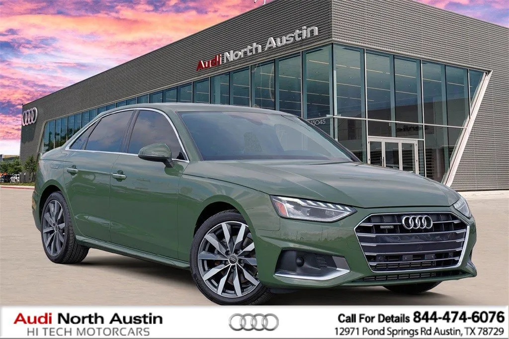 Green 2023 Audi A4 Sedan Premium for sale in Austin, TX