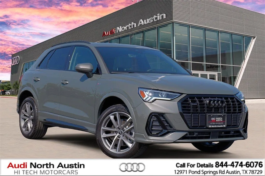 Gray 2025 Audi Q3 S line Premium for sale in Austin, TX