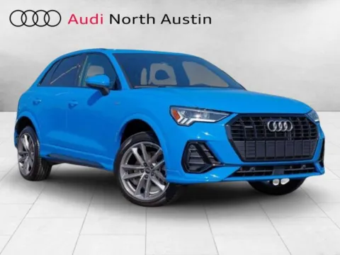 Blue 2023 Audi Q3 S line Premium for sale in Austin, TX