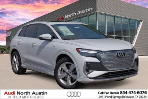 White 2026 Audi Q4 e-tron Premium Plus for sale in Austin, TX