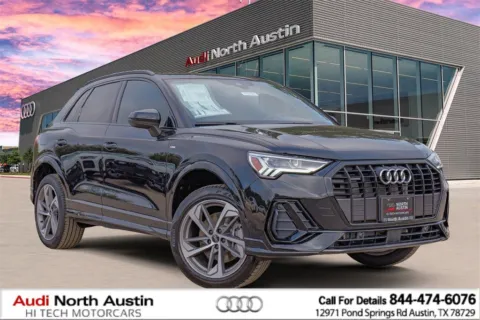 Black 2025 Audi Q3 S line Premium for sale in Austin, TX