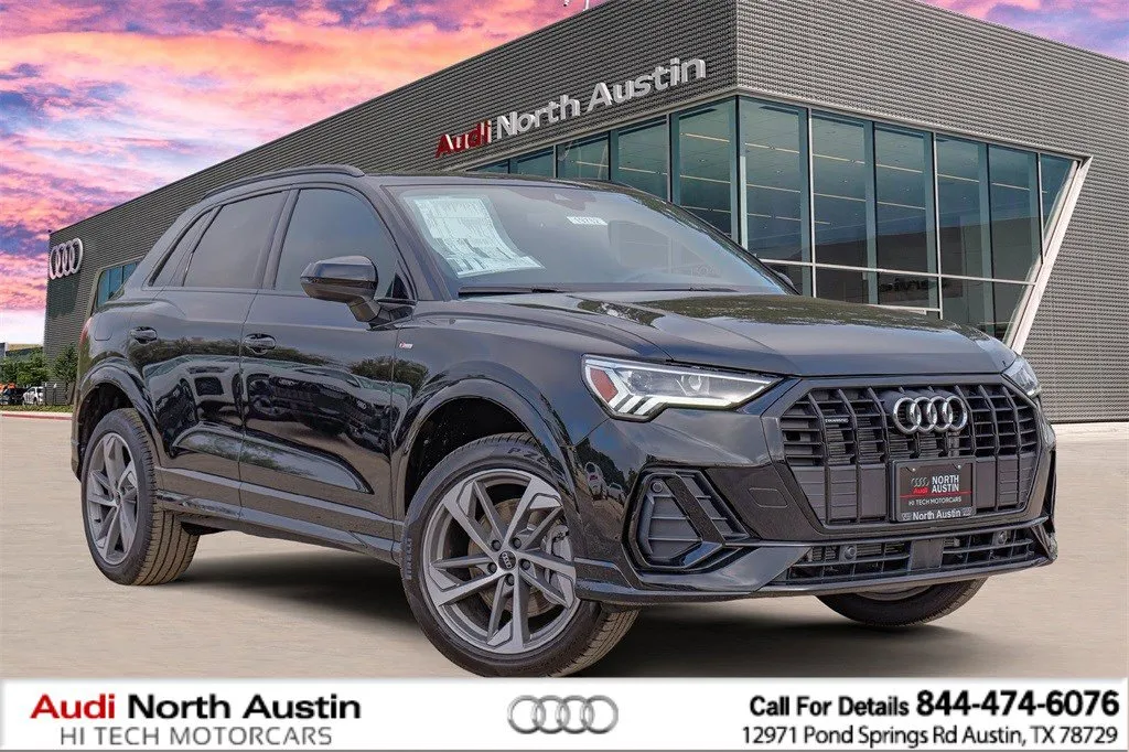Black 2025 Audi Q3 S line Premium for sale in Austin, TX