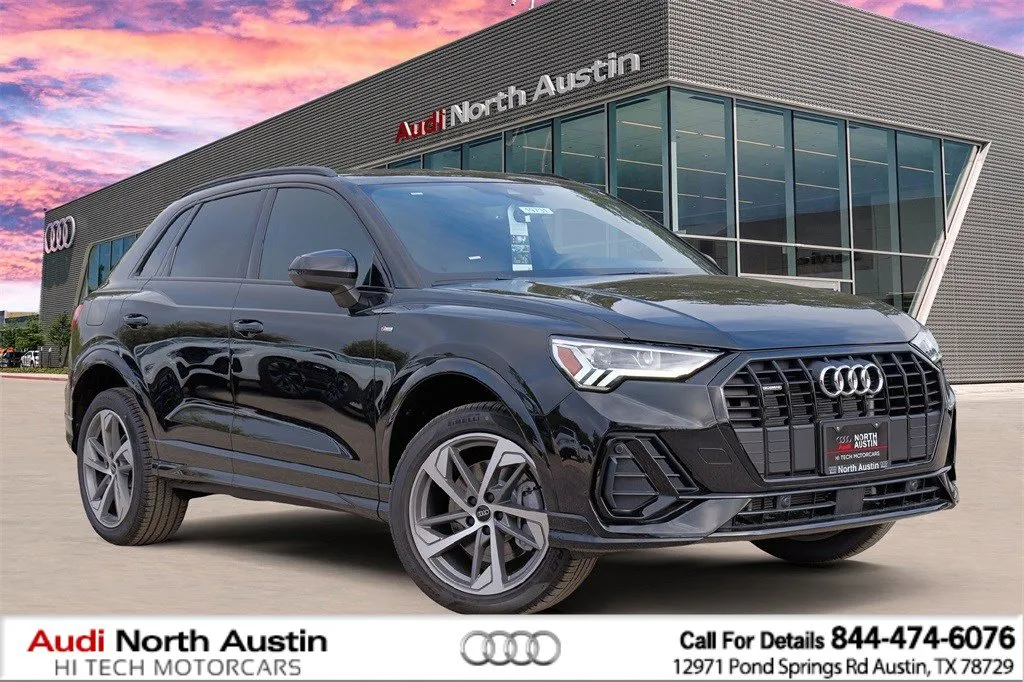 Black 2025 Audi Q3 S line Premium for sale in Austin, TX