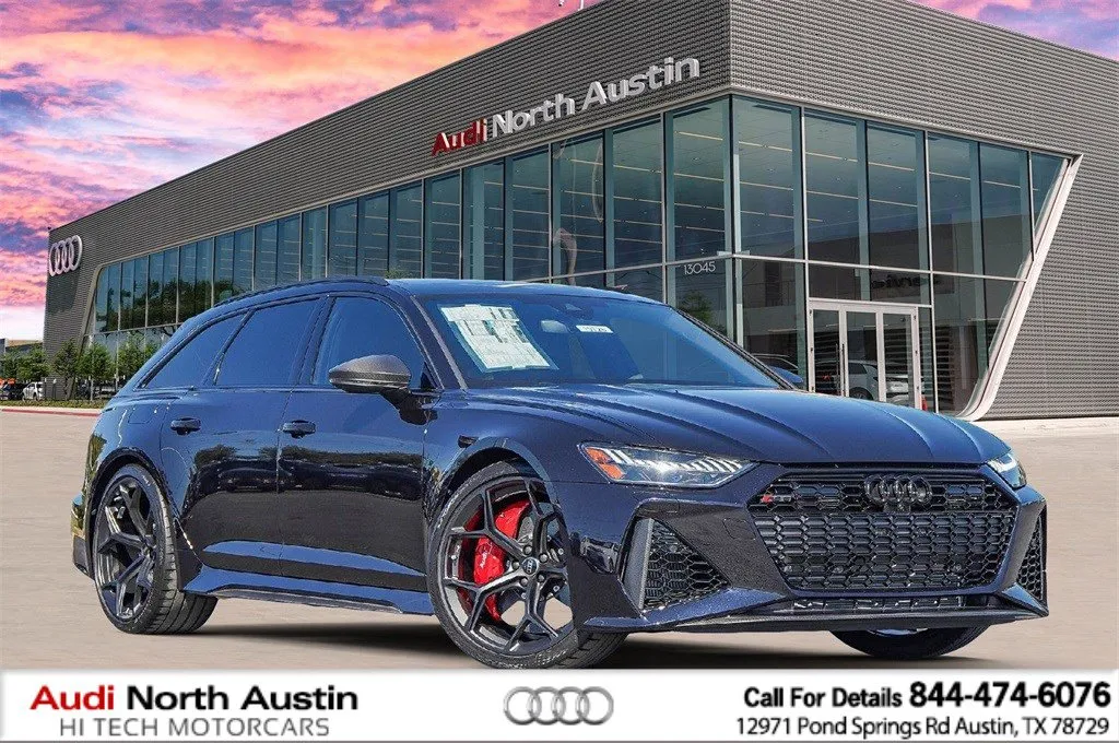 Black 2026 Audi RS 6 Avant performance for sale in Austin, TX