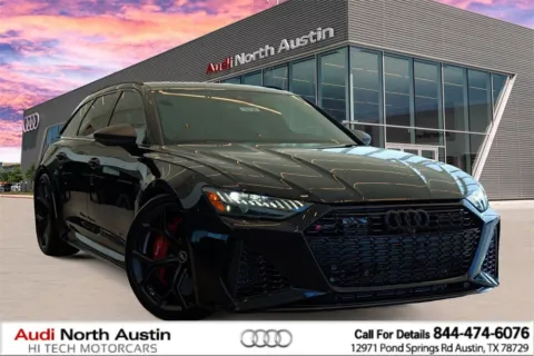 Black 2026 Audi RS 6 Avant performance for sale in Austin, TX