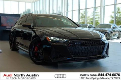 Black 2026 Audi RS 6 Avant performance for sale in Austin, TX