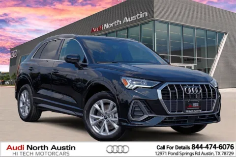 Black 2025 Audi Q3 S line Premium Plus for sale in Austin, TX