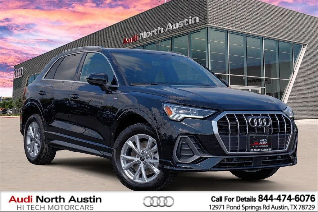 Black 2025 Audi Q3 S line Premium Plus for sale in Austin, TX