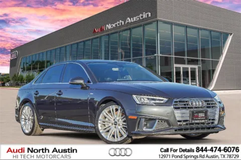 Gray 2019 Audi A4 Premium Plus for sale in Austin, TX
