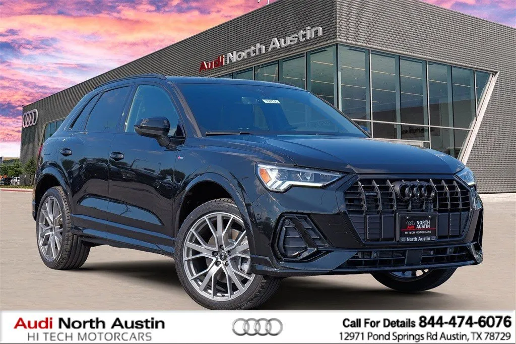 Black 2025 Audi Q3 S line Premium Plus for sale in Austin, TX