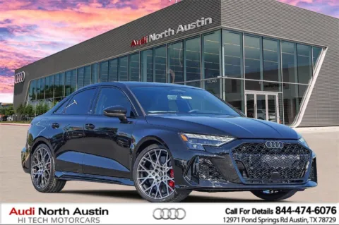 Black 2026 Audi RS 3 2.5T for sale in Austin, TX