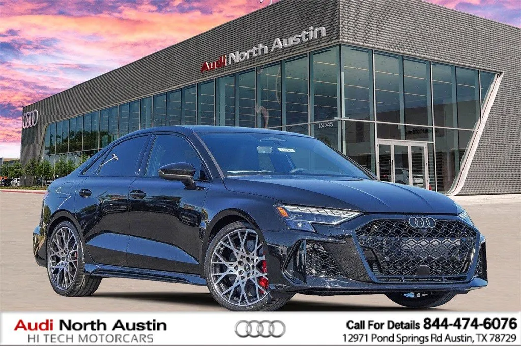 Black 2026 Audi RS 3 2.5T for sale in Austin, TX