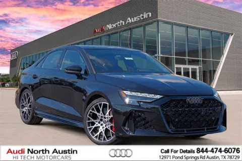 Black 2026 Audi RS 3 2.5T for sale in Austin, TX