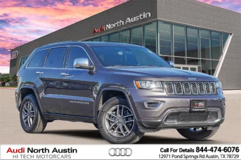 Gray 2021 Jeep Grand Cherokee Limited for sale in Austin, TX