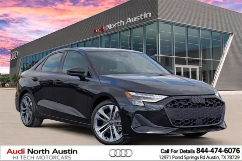 Black 2025 Audi A3 Premium for sale in Austin, TX