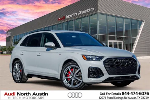 White 2024 Audi Q5 S line Premium Plus for sale in Austin, TX