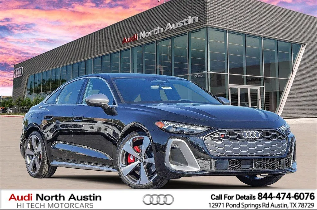 Black 2025 Audi S5 Premium Plus for sale in Austin, TX
