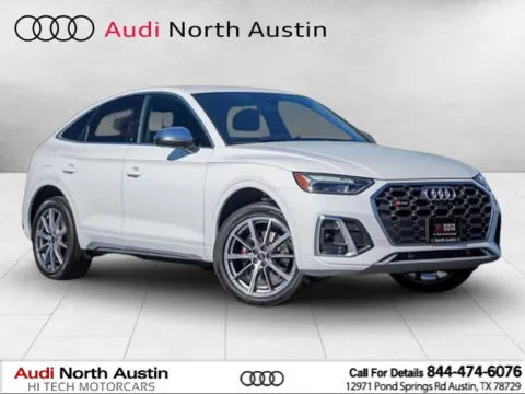 White 2024 Audi SQ5 Sportback Premium Plus for sale in Austin, TX
