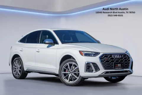 White 2024 Audi SQ5 Sportback Premium Plus for sale in Austin, TX