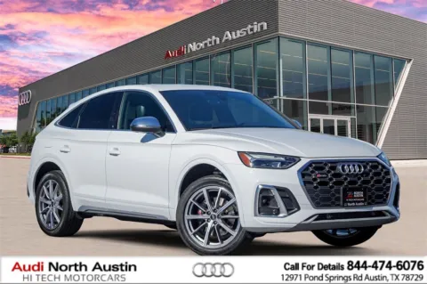 White 2024 Audi SQ5 Sportback Premium Plus for sale in Austin, TX