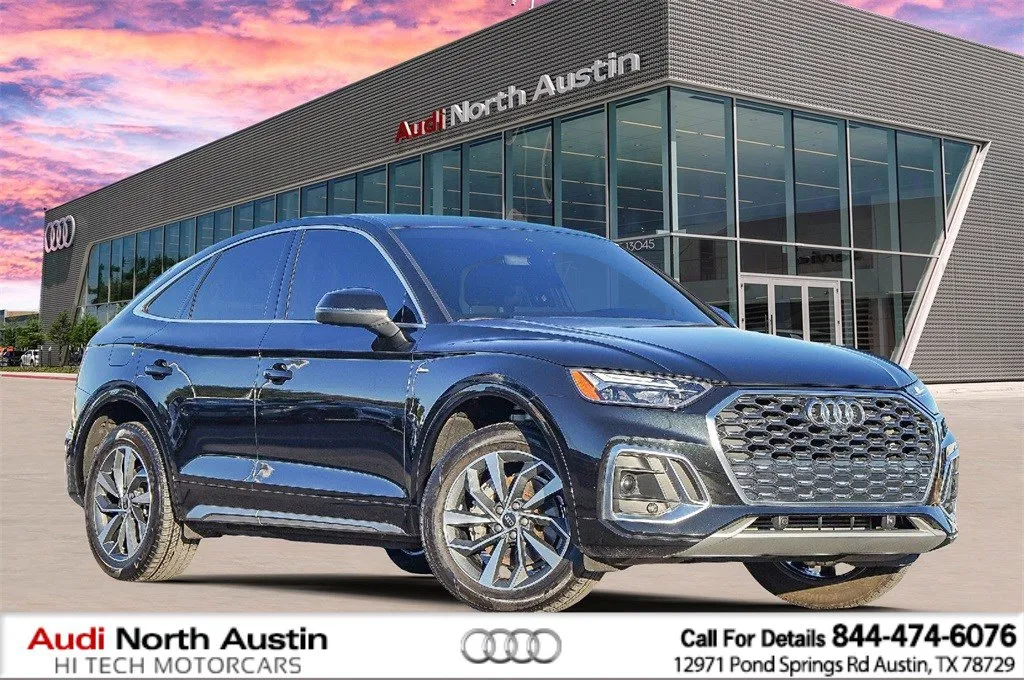 Black 2023 Audi Q5 Sportback S line Premium for sale in Austin, TX