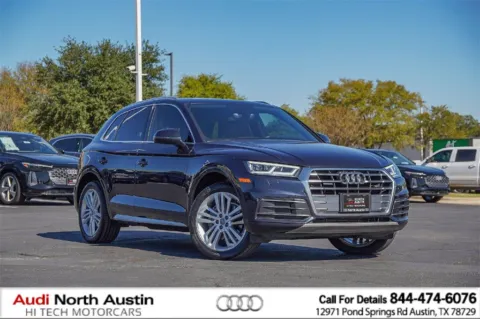 Blue 2019 Audi Q5 Premium Plus for sale in Austin, TX