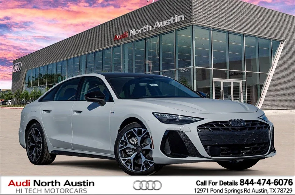 White 2026 Audi A6 Sedan Premium Plus for sale in Austin, TX