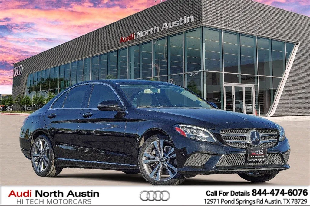 Black 2019 Mercedes-Benz C-Class C 300 for sale in Austin, TX