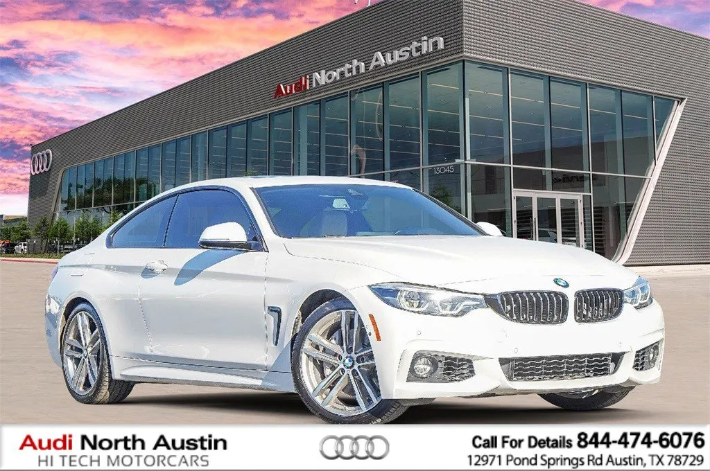 White 2018 BMW 4 Series 440i for sale in Austin, TX