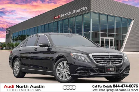 Black 2015 Mercedes-Benz S-Class S 550 for sale in Austin, TX