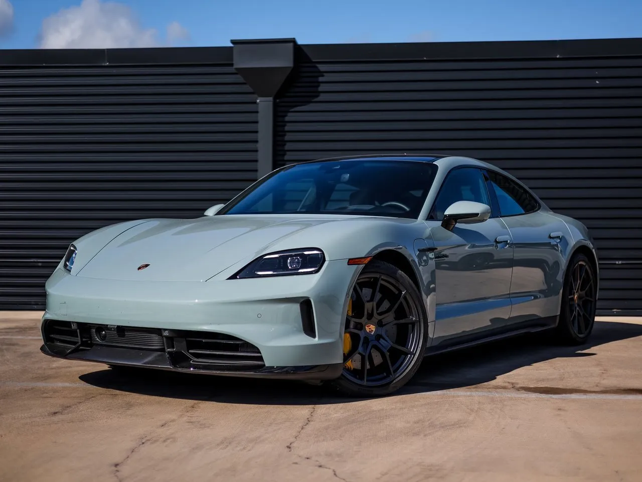 Used 2025 Porsche Taycan GTS with VIN WP0AD2Y17SSA50194 for sale in Austin, TX