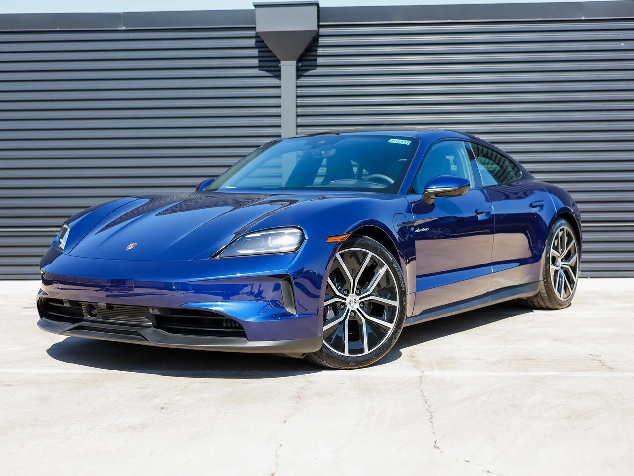 Blue 2025 Porsche Taycan 4 for sale in Austin, TX