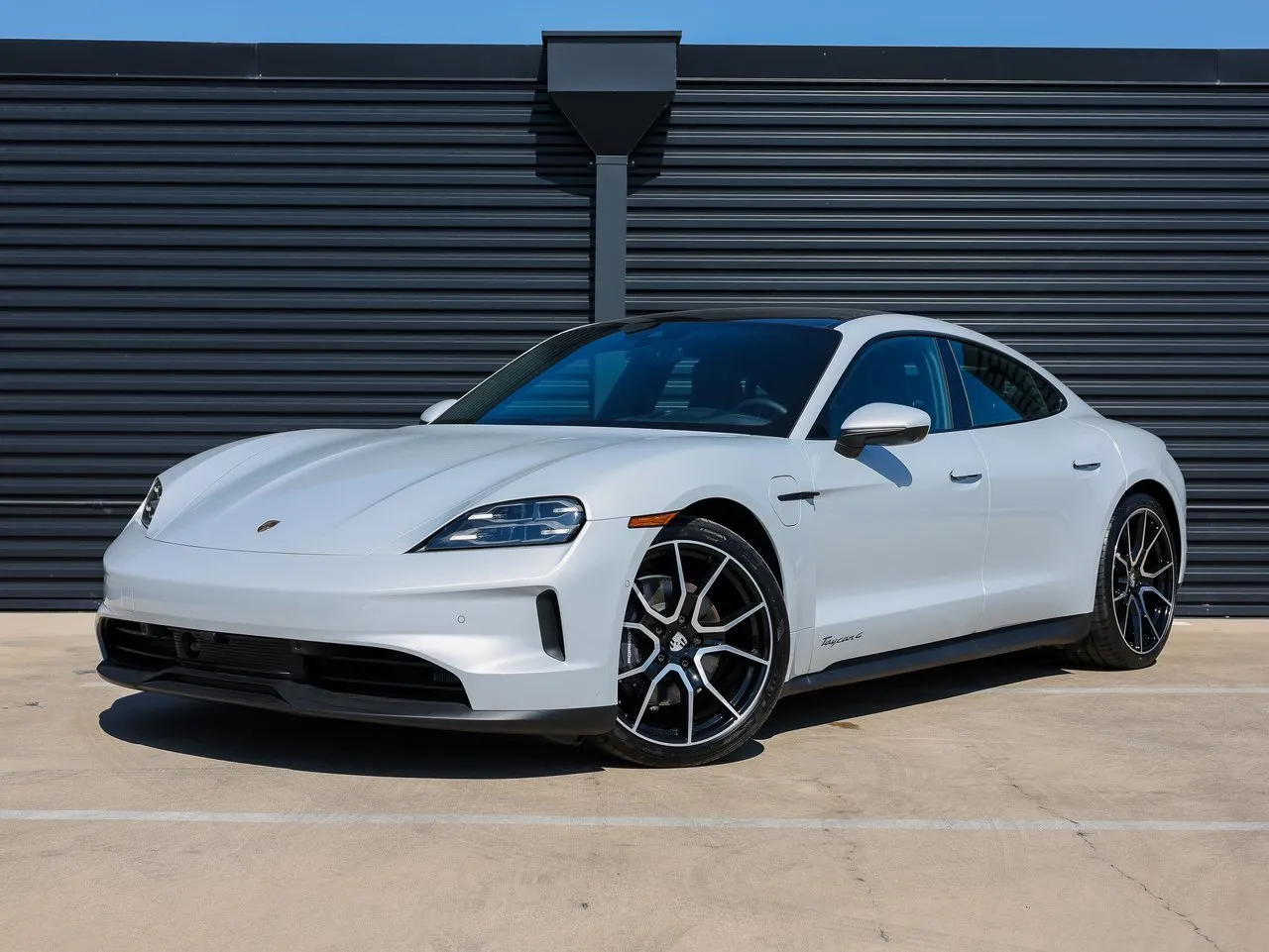 Gray 2025 Porsche Taycan 4 for sale in Austin, TX