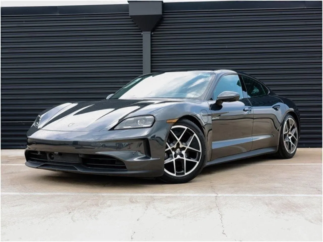 Gray 2025 Porsche Taycan for sale in Austin, TX