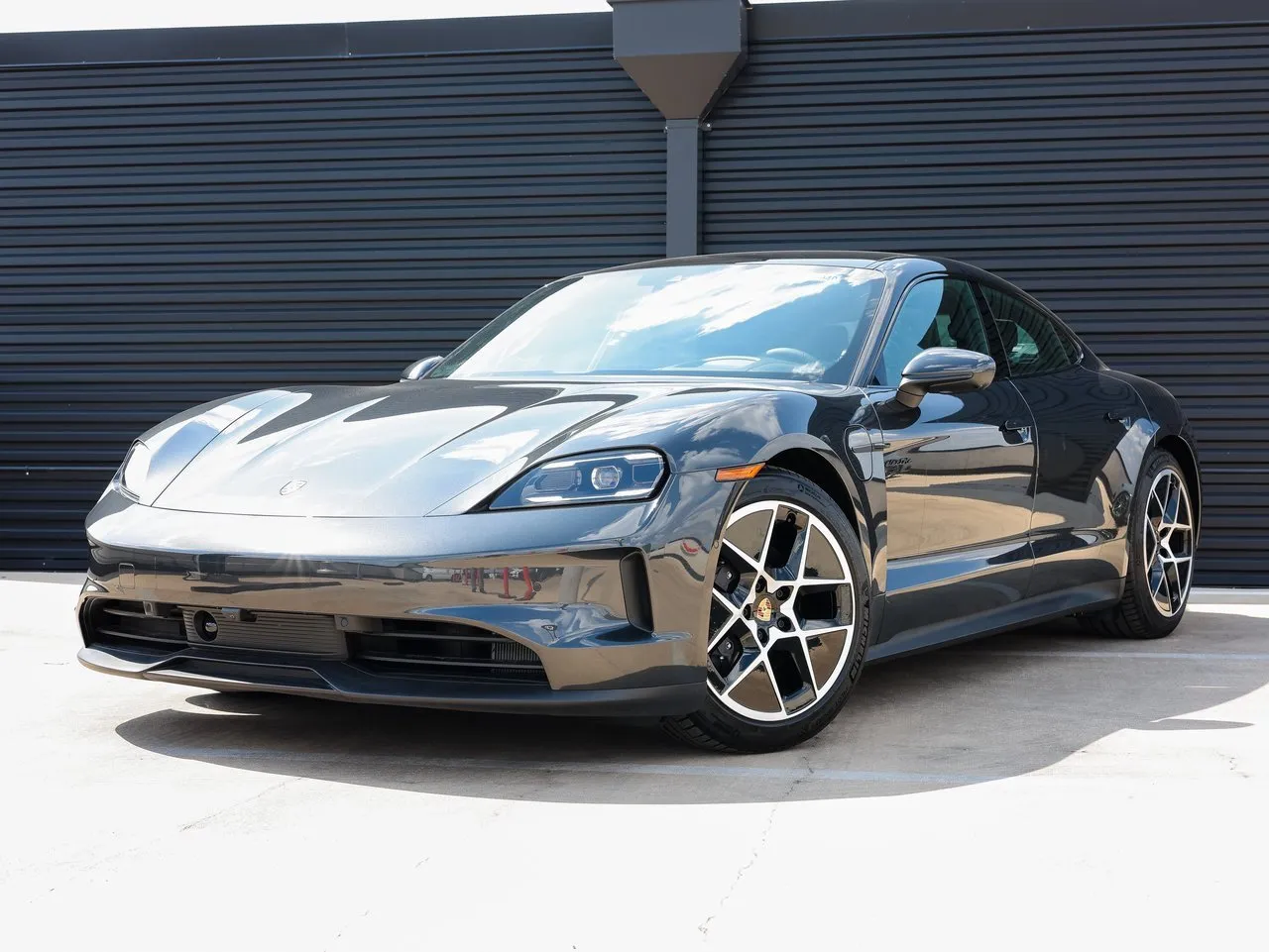 Gray 2025 Porsche Taycan 4 for sale in Austin, TX