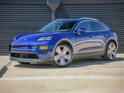 Blue 2024 Porsche Macan Electric 4 for sale in Austin, TX