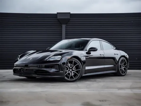 Black 2025 Porsche Taycan for sale in Austin, TX