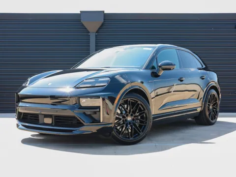 Black 2025 Porsche Macan Electric Turbo for sale in Austin, TX
