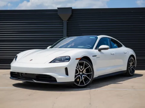 White 2026 Porsche Taycan 4 for sale in Austin, TX
