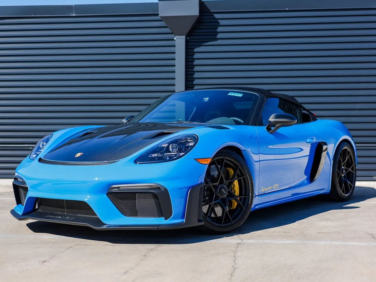 Blue 2025 Porsche 718 Spyder RS for sale in Austin, TX