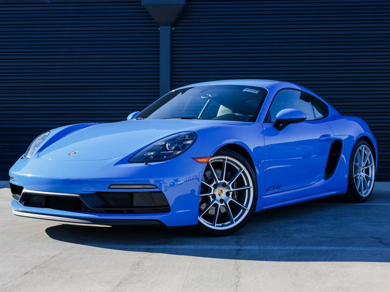 Blue 2024 Porsche 718 Cayman GTS 4.0 for sale in Austin, TX