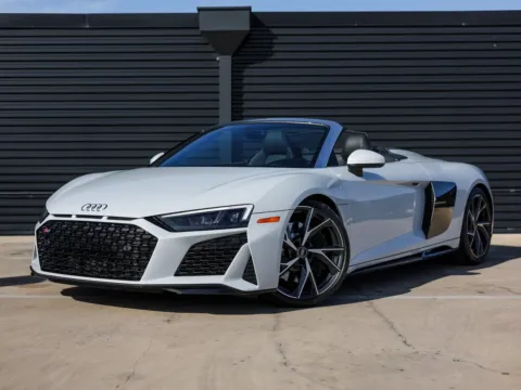 Gray 2023 Audi R8 Spyder V10 performance for sale in Austin, TX
