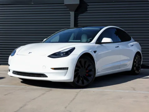 Blue 2021 Tesla Model 3 Performance for sale in Austin, TX
