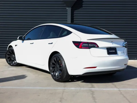 Another view of 2021 Tesla Model 3 Performance for sale in Austin, TX at Porsche Austin