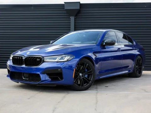 Blue 2021 BMW M5 for sale in Austin, TX