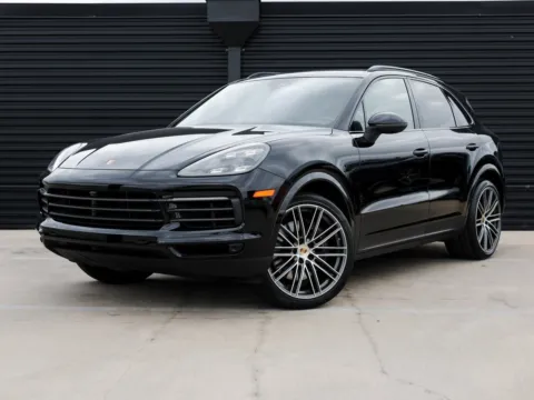 Black 2022 Porsche Cayenne Platinum Edition for sale in Austin, TX