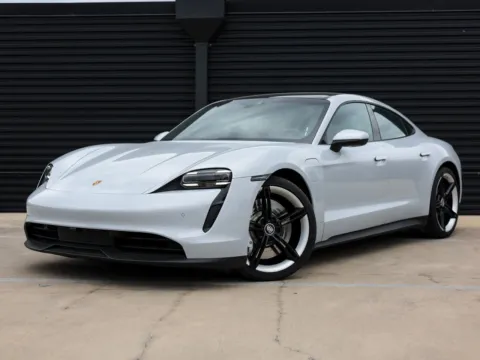 Gray 2023 Porsche Taycan for sale in Austin, TX